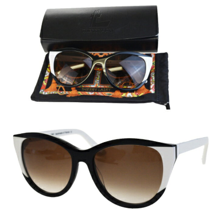 楽天市場】【中古】美品 ティエリーラスリー THIERRY LASRY サングラス  