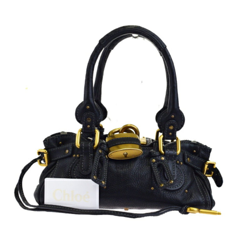 楽天市場】【中古】 クロエ Chloe パディントン ショルダーバッグ 