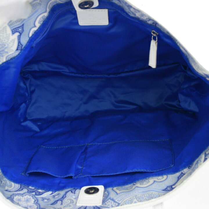 楽天市場】【中古】 美品 エトロ ETRO ペイズリー トートバッグ 