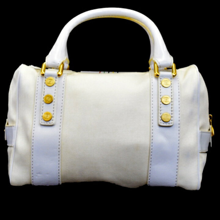 楽天市場】【中古】 セリーヌ CELINE マカダム ハンドバッグ ミニ 