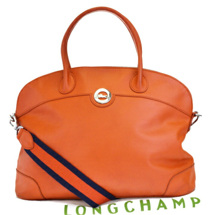 楽天市場】【中古】 中美品 ロンシャン LONGCHAMP ハンドバッグ 