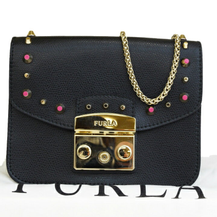 楽天市場】【中古】 新型 美品 フルラ FURLA チェーン ショルダー 