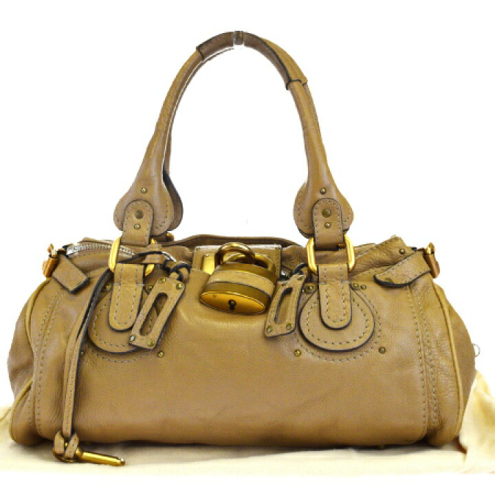 楽天市場】【中古】 クロエ Chloe パディントン ショルダーバッグ 