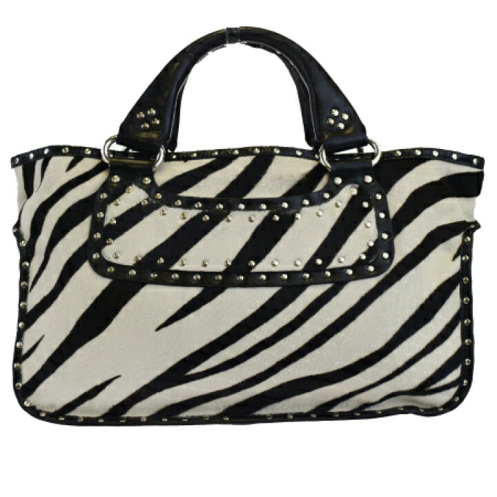 楽天市場】【中古】 美品 セリーヌ CELINE ブギー ハンドバッグ 