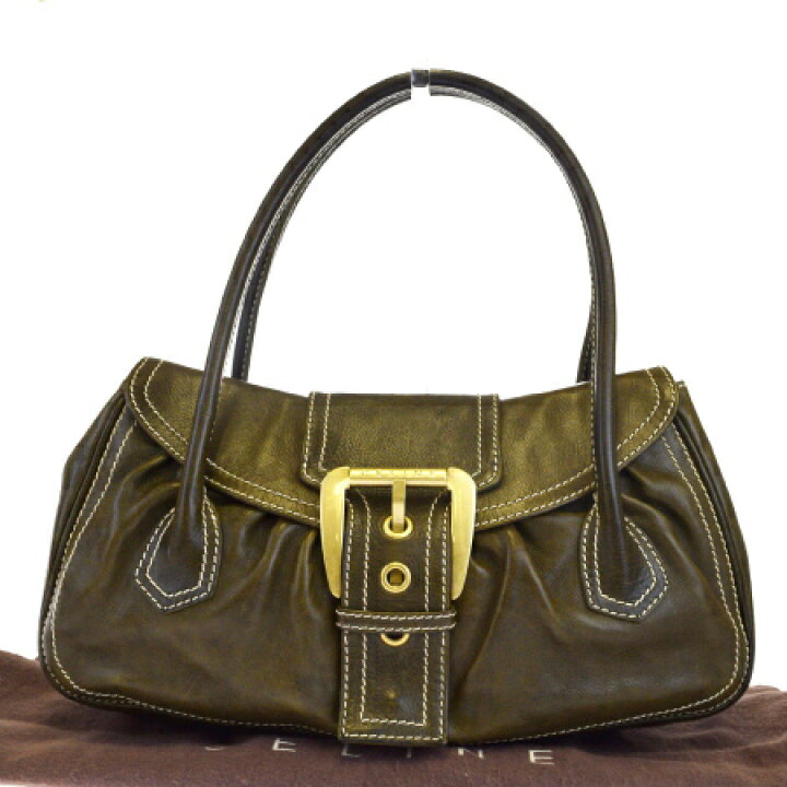 楽天市場】【中古】 中美品 セリーヌ CELINE ショルダーバッグ 