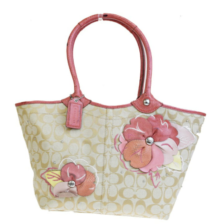 楽天市場】【中古】 コーチ COACH シグネチャー トートバッグ 