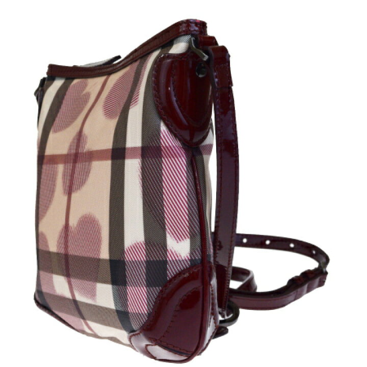 楽天市場】【中古】 美品 バーバリー BURBERRY ショルダーバッグ ノバ  
