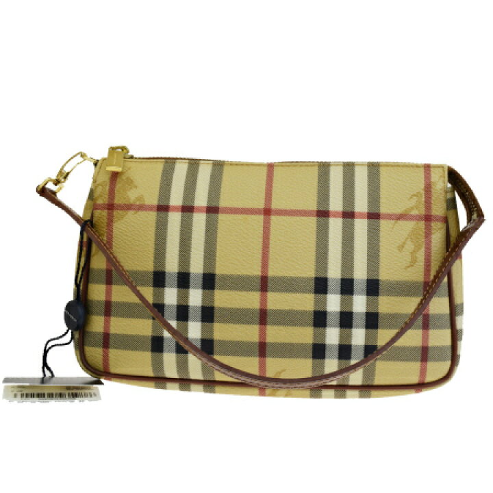楽天市場】【中古】 美品 バーバリー BURBERRY ショルダーバッグ 
