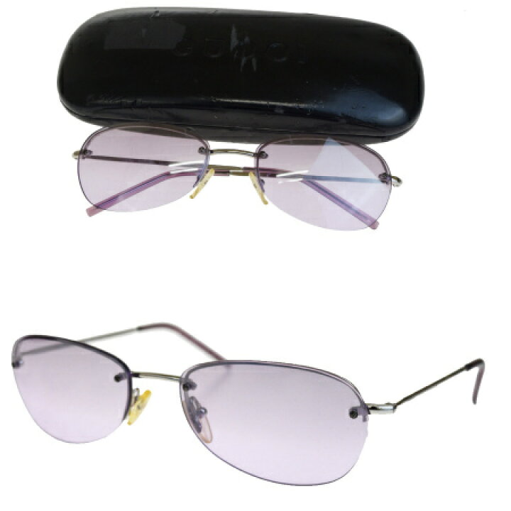 楽天市場】【中古】 美品 グッチ GUCCI サングラス シルバー パープル  