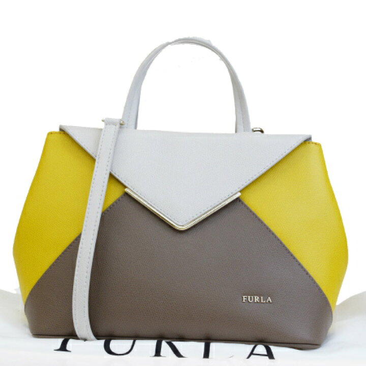 楽天市場】【中古】 訳あり 超美品 フルラ FURLA ハンドバッグ  