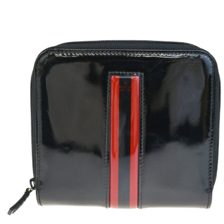 楽天市場】【中古】 美品 グッチ GUCCI シェリー ラウンドファスナー 