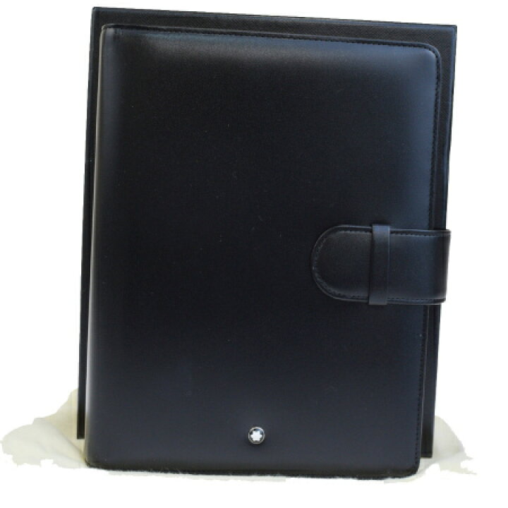 楽天市場】【中古】 未使用 モンブラン MONTBLANC システム手帳カバー  