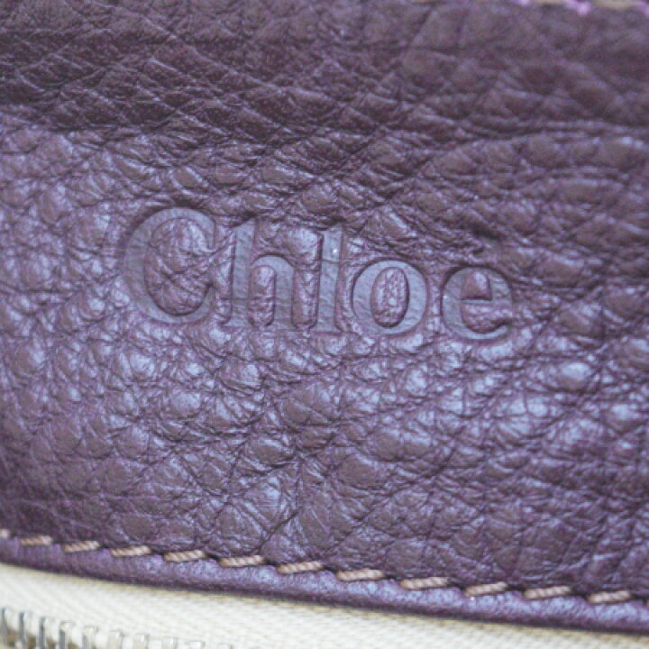 楽天市場】【中古】 美品 クロエ Chloe パディントン ハンドバッグ 