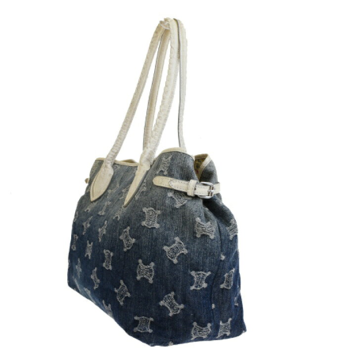 楽天市場】【中古】 セリーヌ CELINE パリマカダム トートバッグ 
