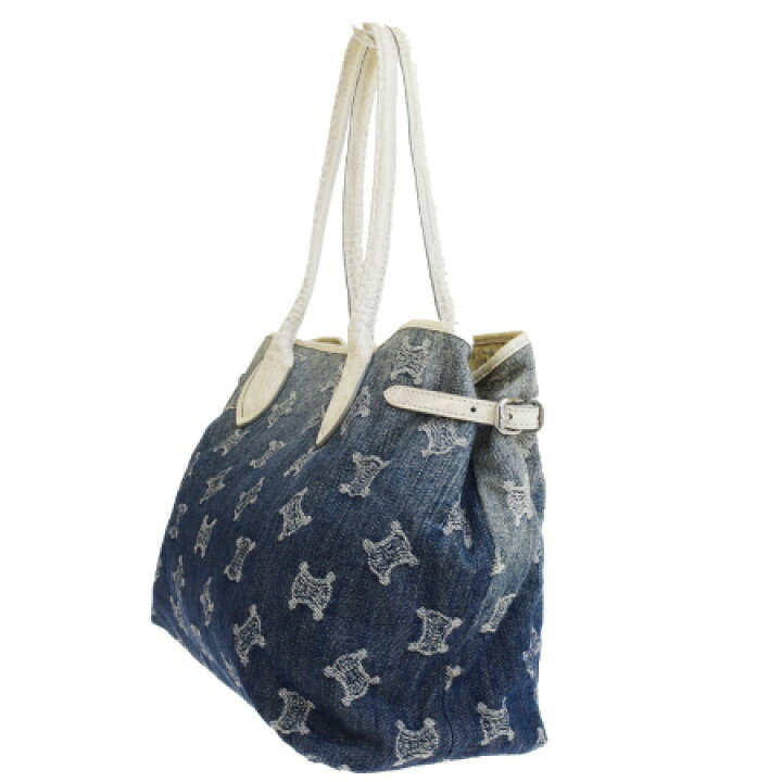 楽天市場】【中古】 セリーヌ CELINE パリマカダム トートバッグ 