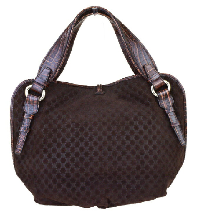 楽天市場】【中古】 美品 セリーヌ CELINE ビタースイート マカダム 