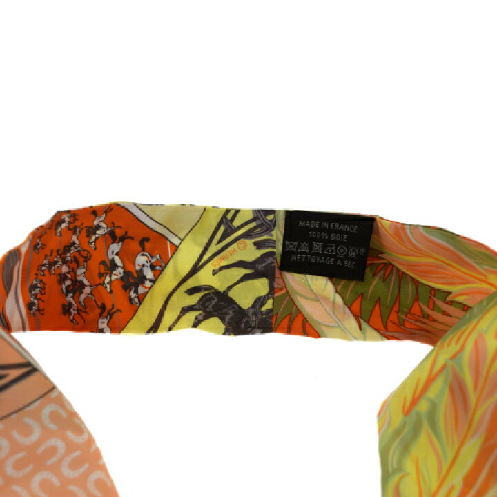 楽天市場】【中古】 超美品 エルメス HERMES ツイリー スカーフ 馬 
