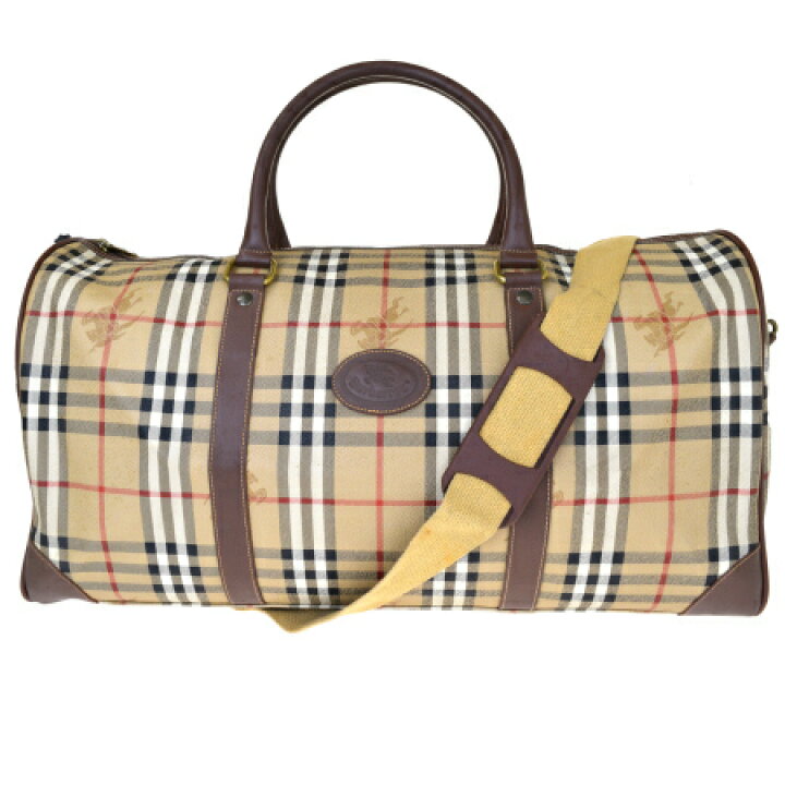 楽天市場】【中古】 バーバリーズ BURBERRYS ボストンバッグ ハンド  