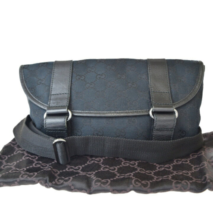 楽天市場】【中古】 美品 グッチ GUCCI ウエストポーチ バッグ GG柄  