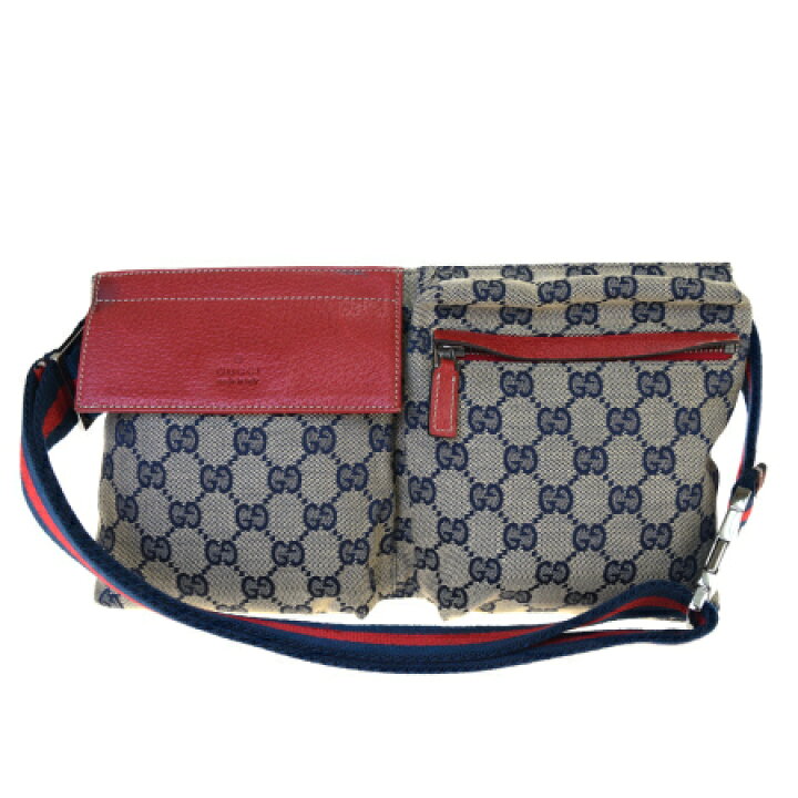 楽天市場】【中古】 中美品 グッチ GUCCI シェリー ウエストポーチ  