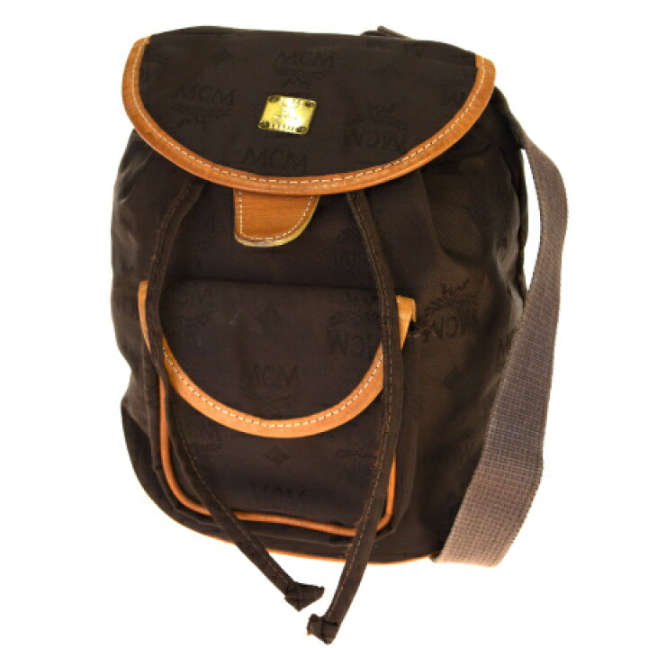 楽天市場】【中古】 中美品 エムシーエム MCM リュックサック バック 
