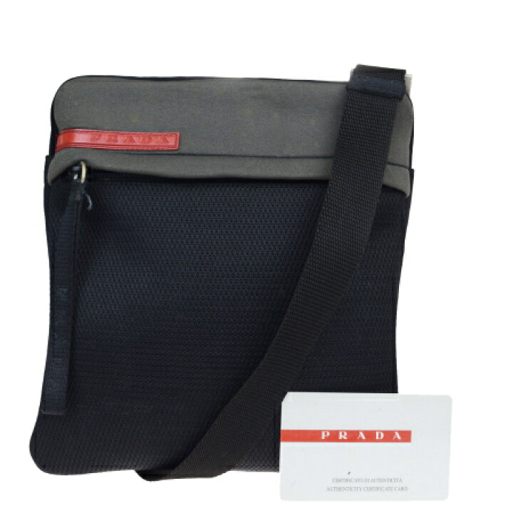 楽天市場】送料無料 【中古】 中美品 プラダスポーツ PRADA SPORT 斜め  