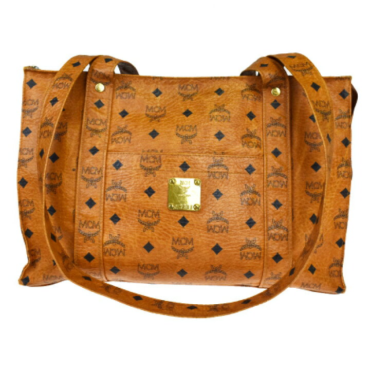 楽天市場】【中古】 中美品 エムシーエム MCM ショルダーバッグ トート 
