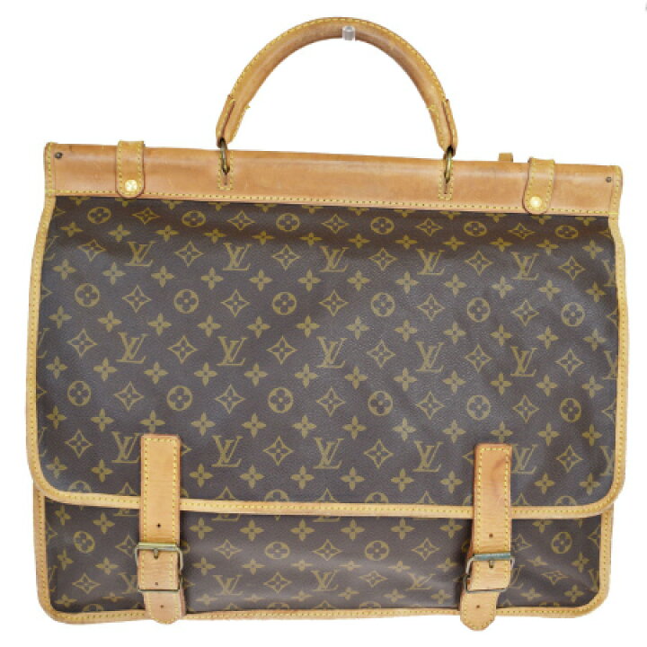 Valise cuir vachette Louis Vuitton cira 1918 - Malle2luxe