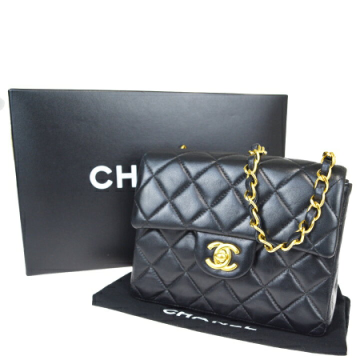 楽天市場】【中古】 美品 シャネル CHANEL ミニマトラッセ チェーン  
