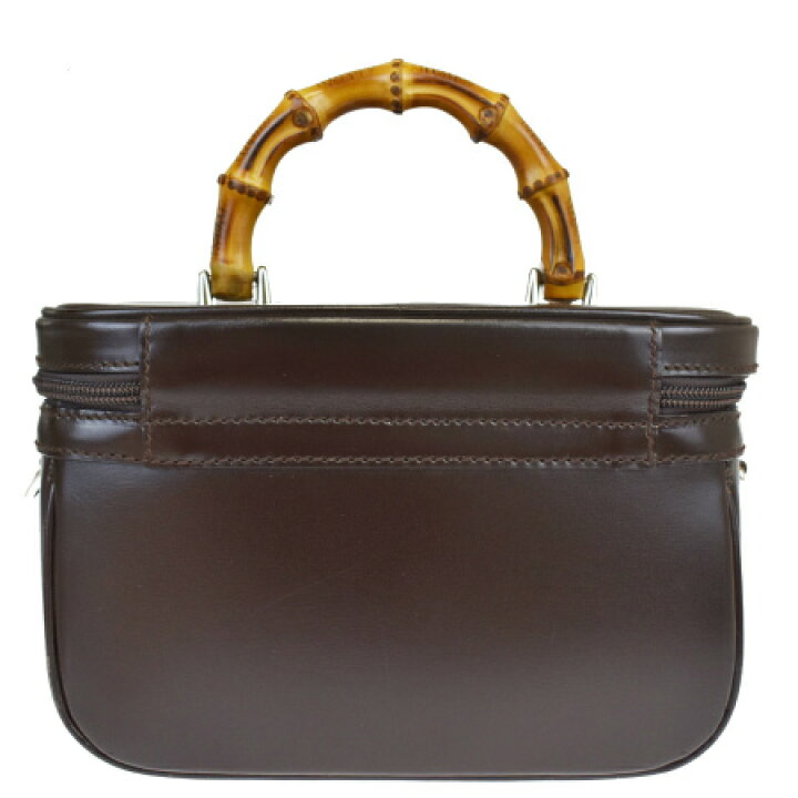 楽天市場】【中古】 外美品 グッチ GUCCI バンブー バニティバッグ 