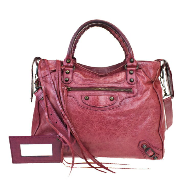 楽天市場】【中古】 バレンシアガ BALENCIAGA ヴェロ ハンドバッグ 