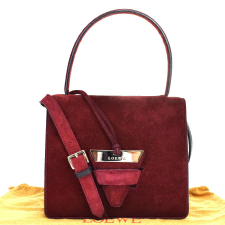 楽天市場】【中古】 中美品 ロエベ LOEWE バルセロナ ハンドバッグ 