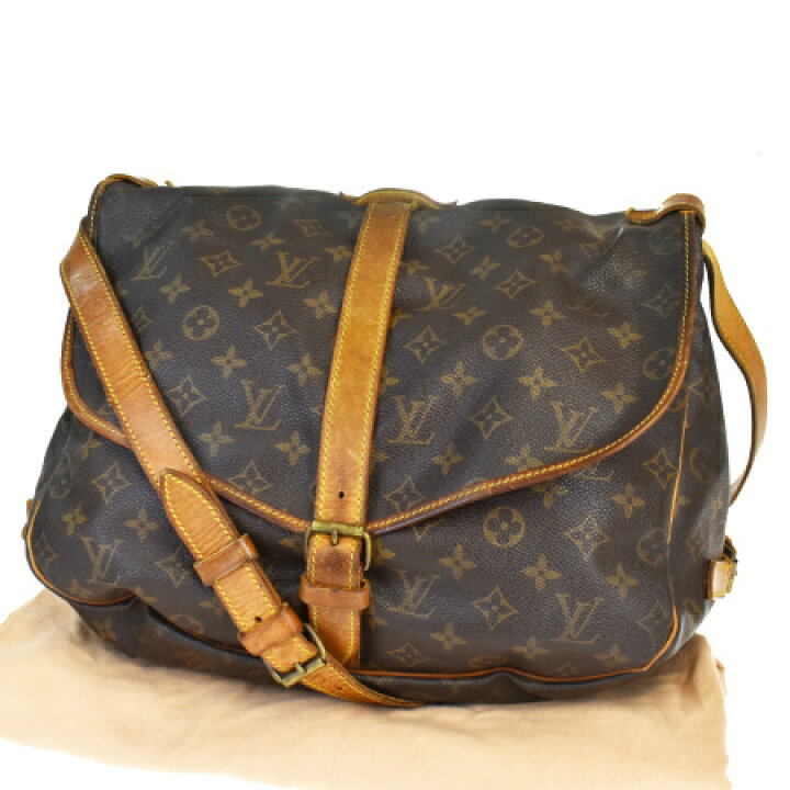 楽天市場】【中古】 ルイヴィトン LOUIS VUITTON ソミュール 35 
