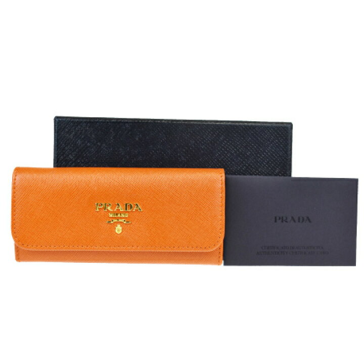 楽天市場】【中古】 外美品 プラダ PRADA 6連キーケース サフィアーノ  