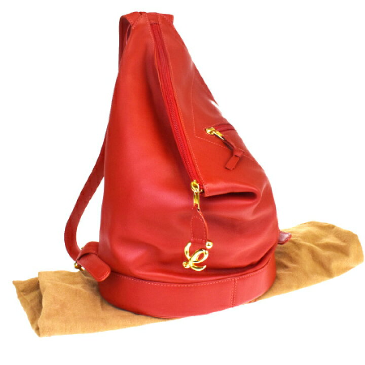 楽天市場】【中古】 中美品 ロエベ LOEWE アントン リュックサック 