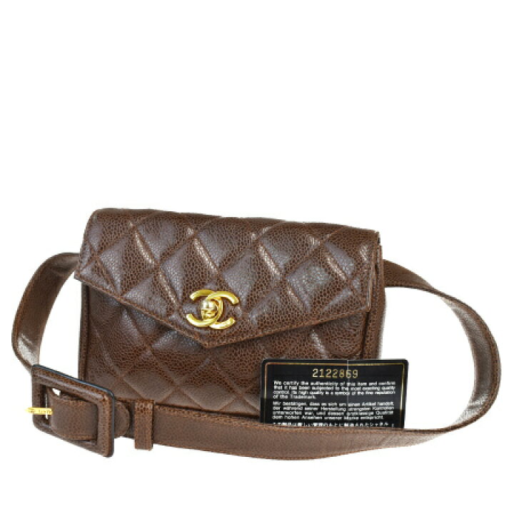 楽天市場】【中古】 外美品 シャネル CHANEL ウエストポーチ バッグ 