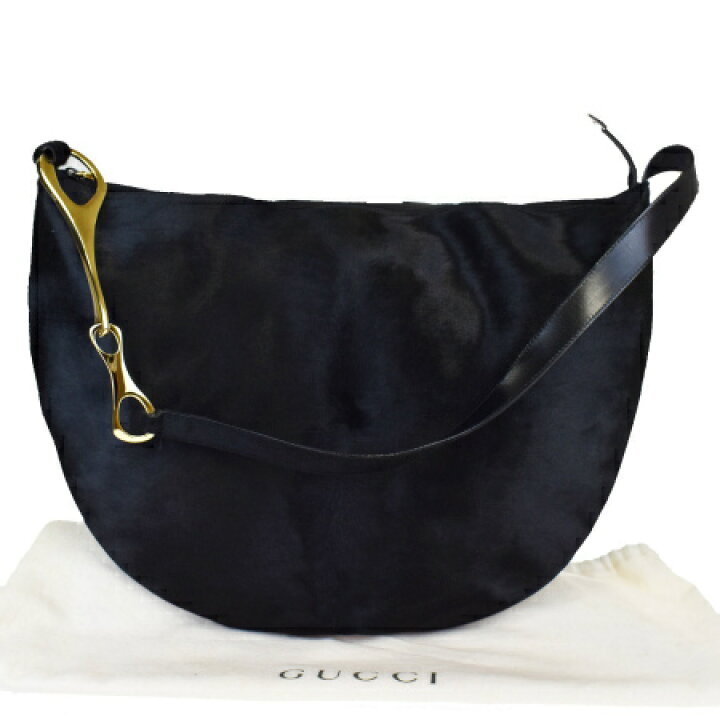 楽天市場】【中古】 超美品 グッチ GUCCI ショルダーバッグ ブラック 