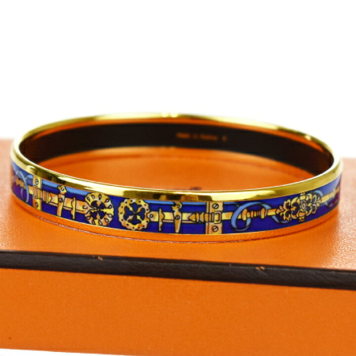 楽天市場】【中古】 美品 エルメス HERMES エマイユ バングル