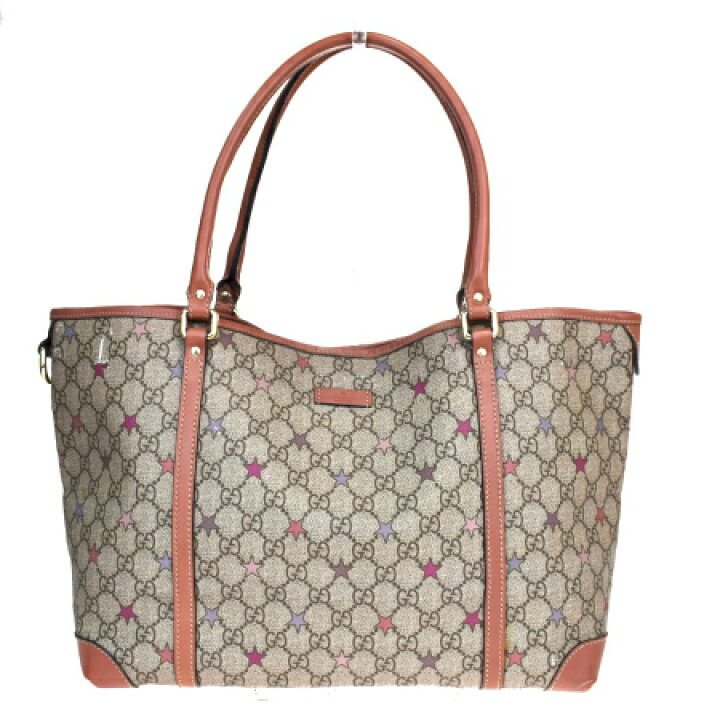 楽天市場】【中古】 グッチ GUCCI トートバッグ ショルダー ハンド 星 