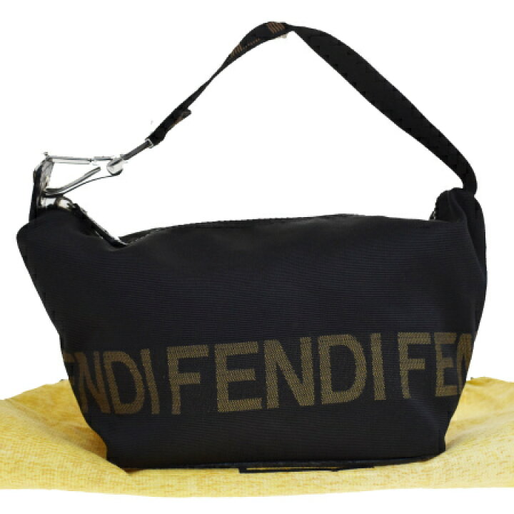 楽天市場】【中古】 中美品 フェンディ FENDI ハンドバッグ ブラック 