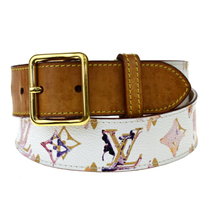 楽天市場】【中古】 ルイヴィトン LOUIS VUITTON サンチュール ベルト 