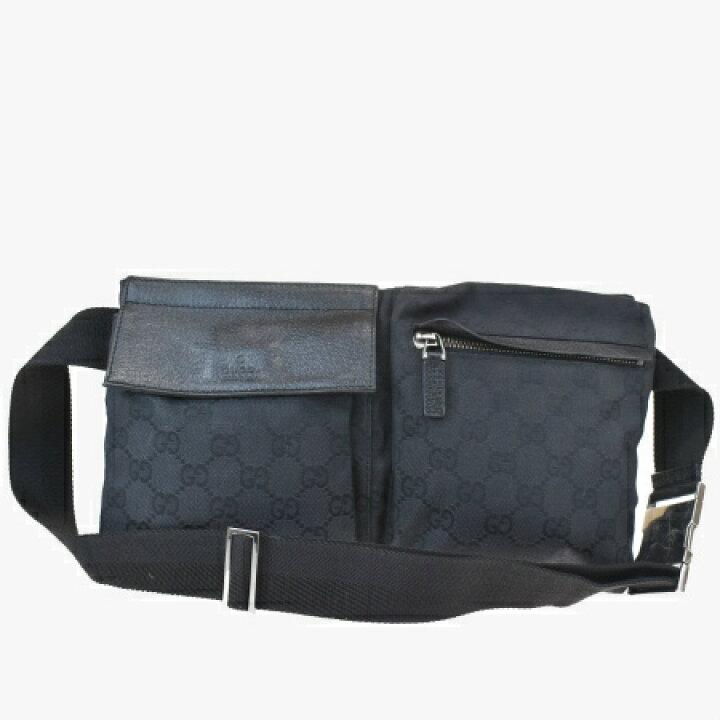楽天市場】【中古】 中美品 グッチ GUCCI ウエストポーチ バッグ GG柄 