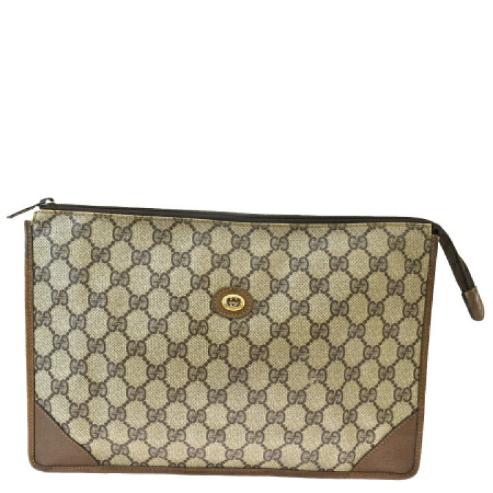 楽天市場】【中古】 グッチ GUCCI クラッチバッグ GG柄 インター 