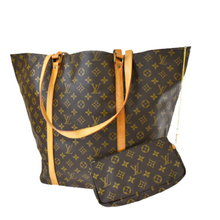 楽天市場】【中古】 ルイヴィトン LOUIS VUITTON サック ショッピング 