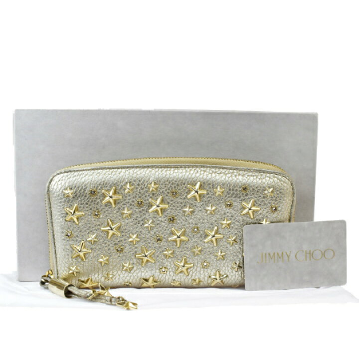 楽天市場】【中古】 ジミーチュウ JIMMY CHOO ラウンドファスナー 長  