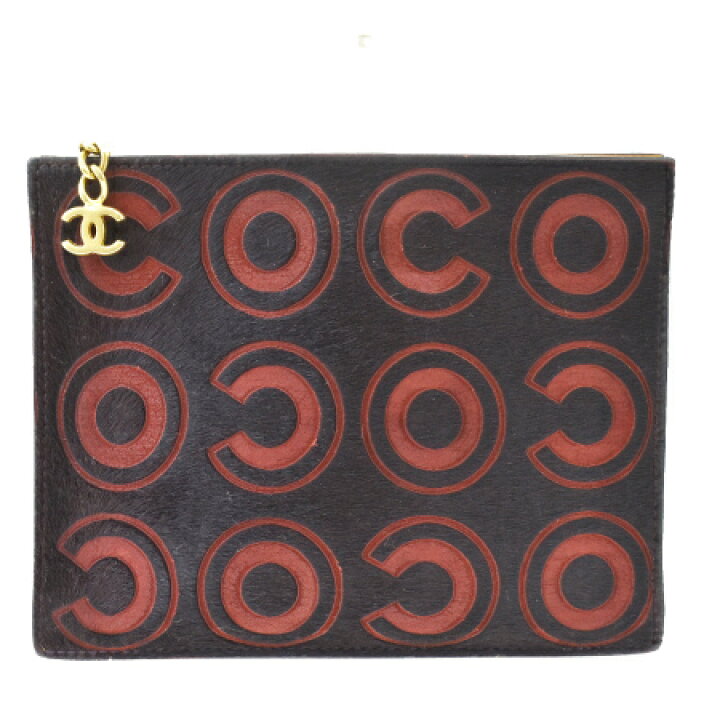 楽天市場】【中古】 シャネル CHANEL ポーチ バッグ ココマーク 