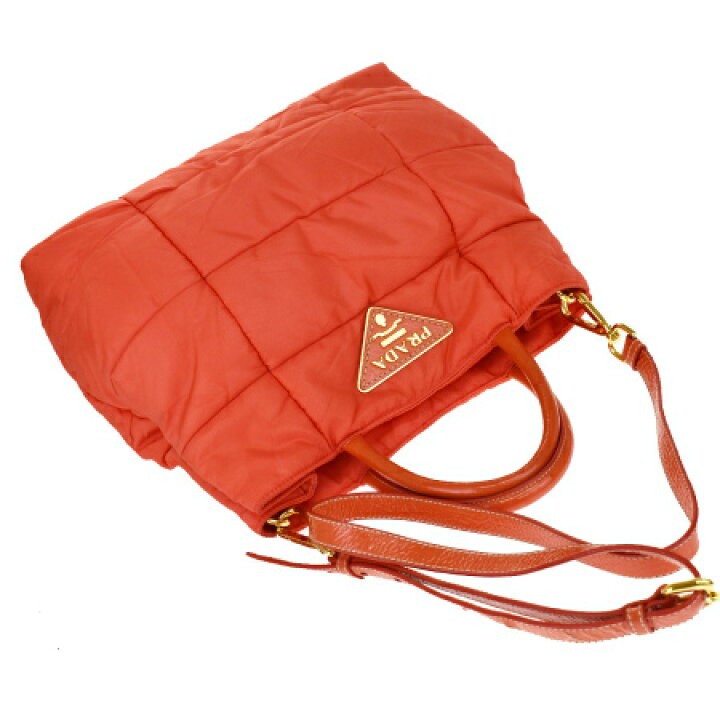 楽天市場】【中古】 プラダ PRADA テスート ボンバー ハンドバッグ 