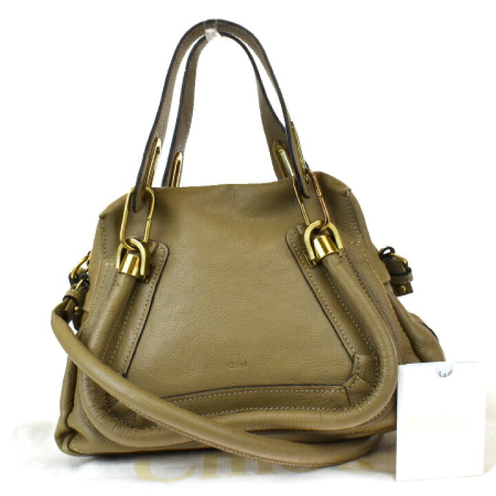 楽天市場】【中古】 クロエ Chloe パラティ ハンドバッグ ショルダー  