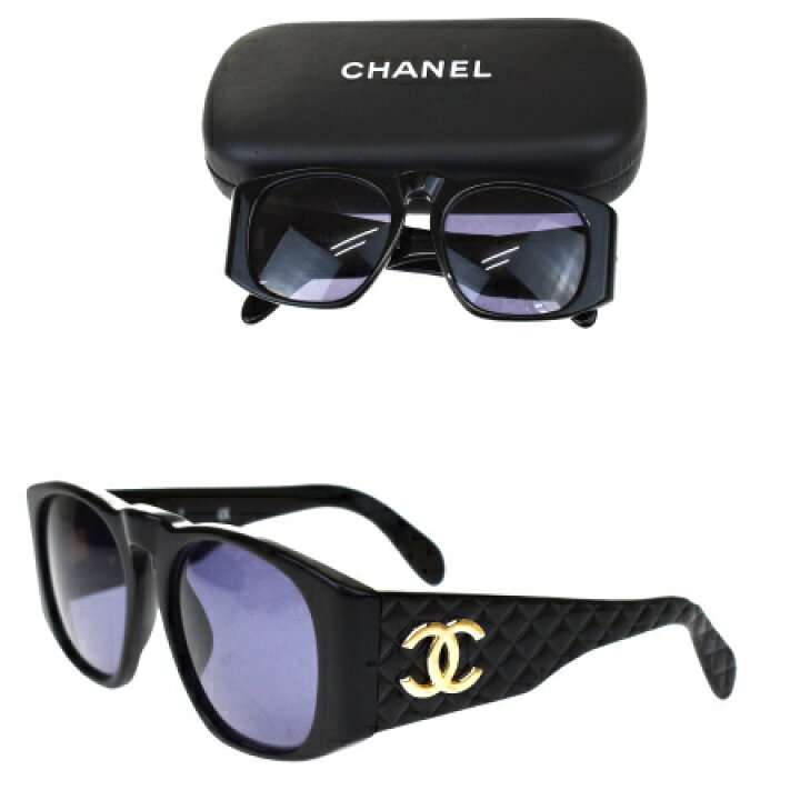 楽天市場】【中古】 シャネル CHANEL サングラス ココマーク ブラック  