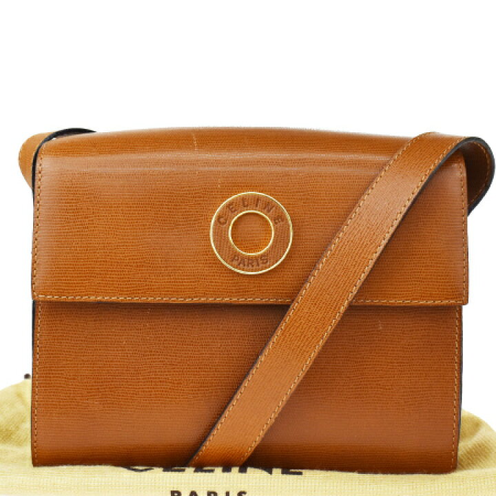 楽天市場】【中古】 セリーヌ CELINE ショルダーバッグ サークルロゴ  